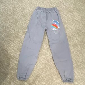 BOYSLIE: My Favorite Lies Sweatpants in Blue. Oversized fit.